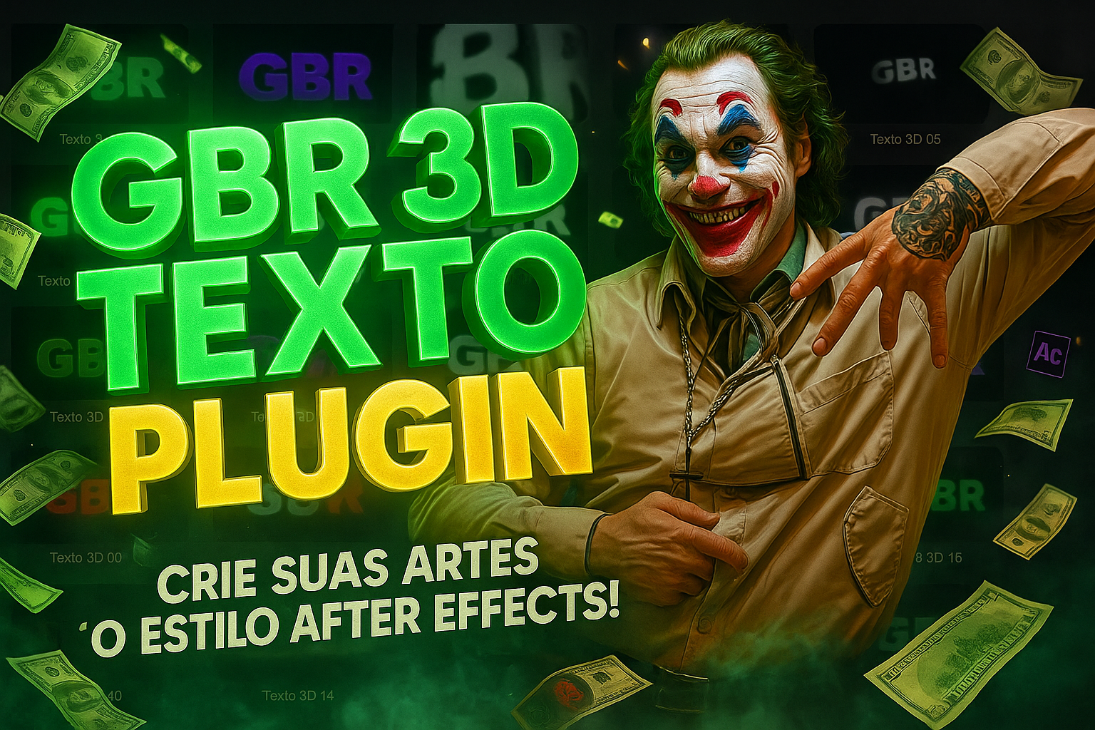PLUGIN GBR 3D TEXT